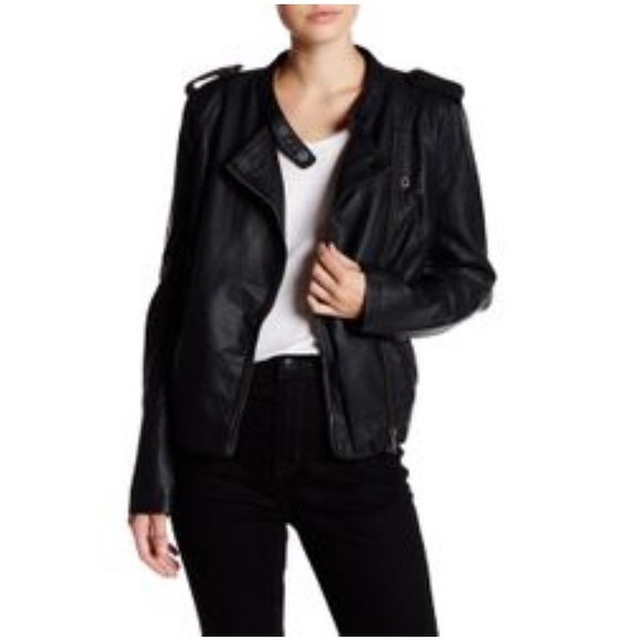 Sanctuary Jackets & Blazers - Sanctuary vegan leather moto jacket